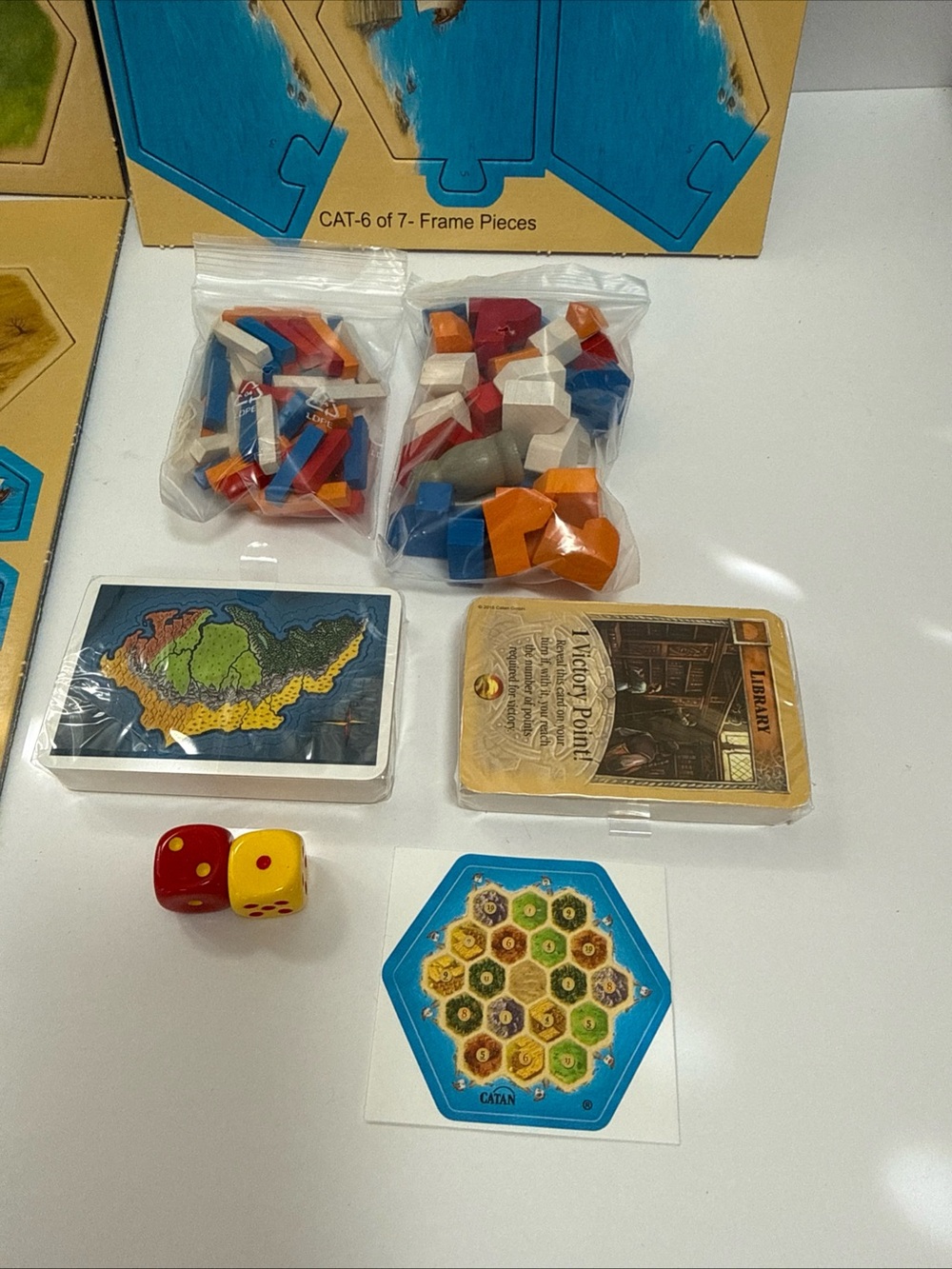 Catan Board Game - new open box. - Picture 3 of 10